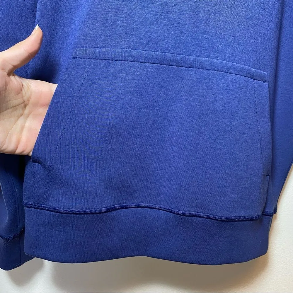 LULULEMON City Sleek Everyday Casual Hoodie in Gatsby Blue Sz 4 Small - Image 8