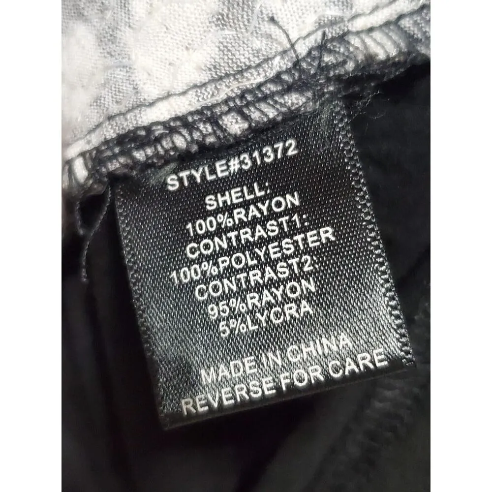 Anna Grace Women Multi Sequin Snake Print Round Neck Sleeveless Top Blouse Small - Image 7