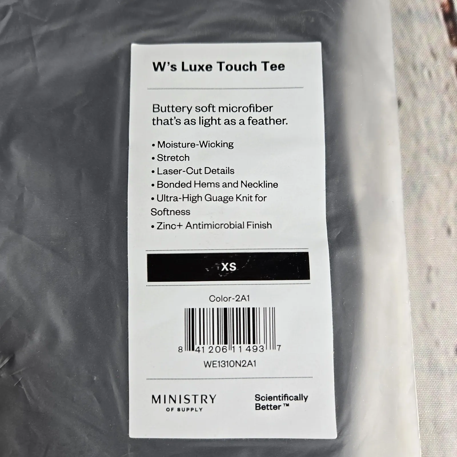 Ministry of Supply Women's Luxe Touch Tee XS‎ NWT Black - Image 8