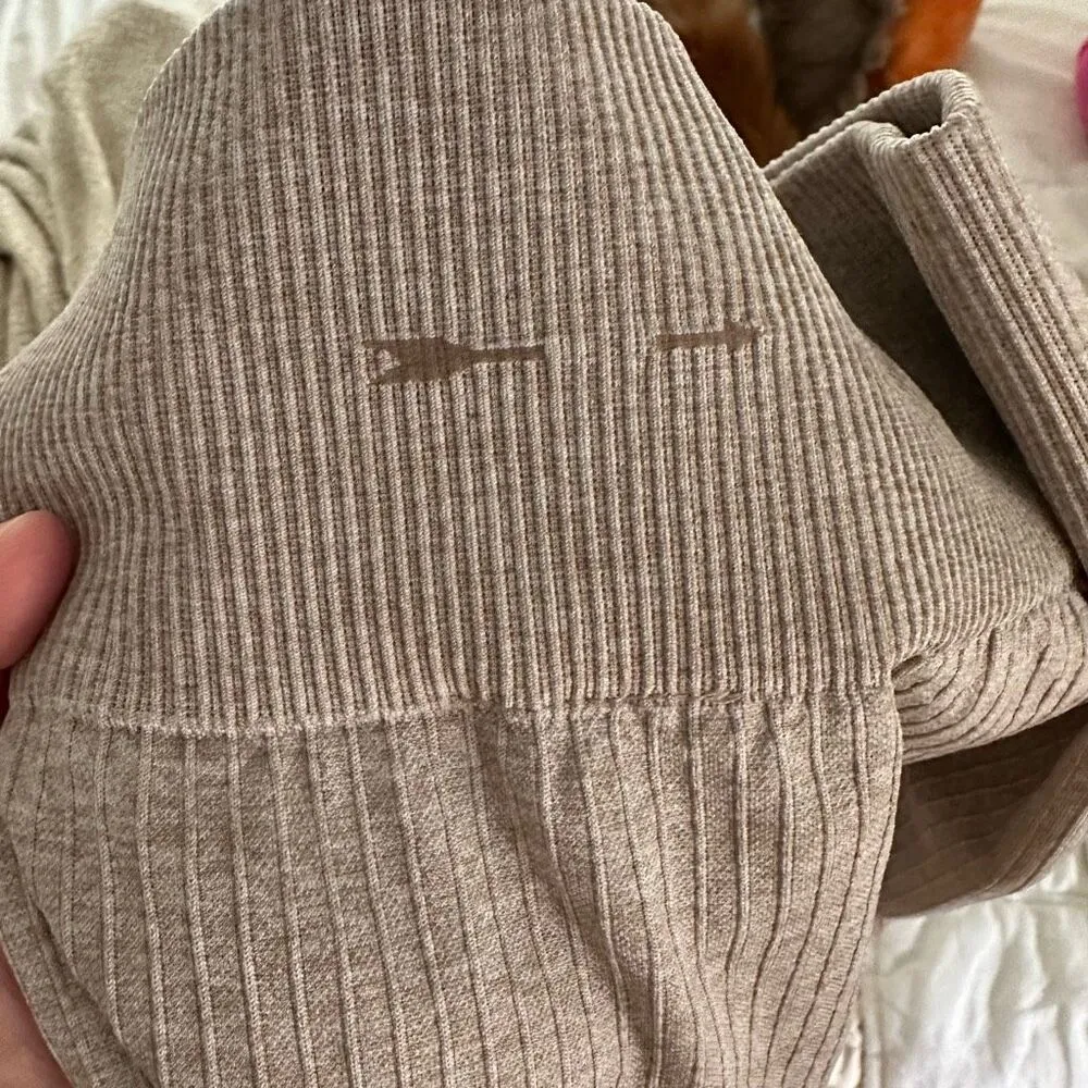 The Upside Women’s Small Ayama Dance MIDI Pant Mushroom NWT Revolve - Image 5