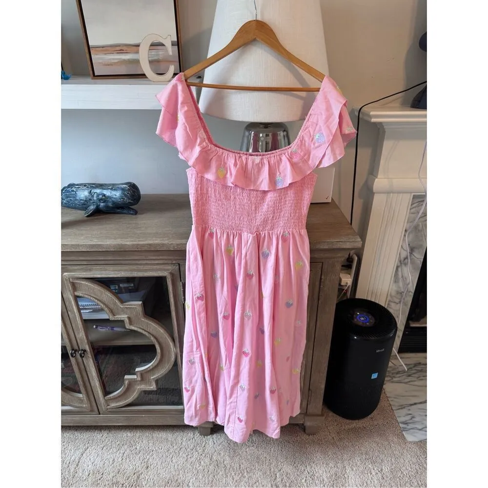 NWOT Olivia Rubin Talia Midi Dress in Pink Size 8 - Image 7
