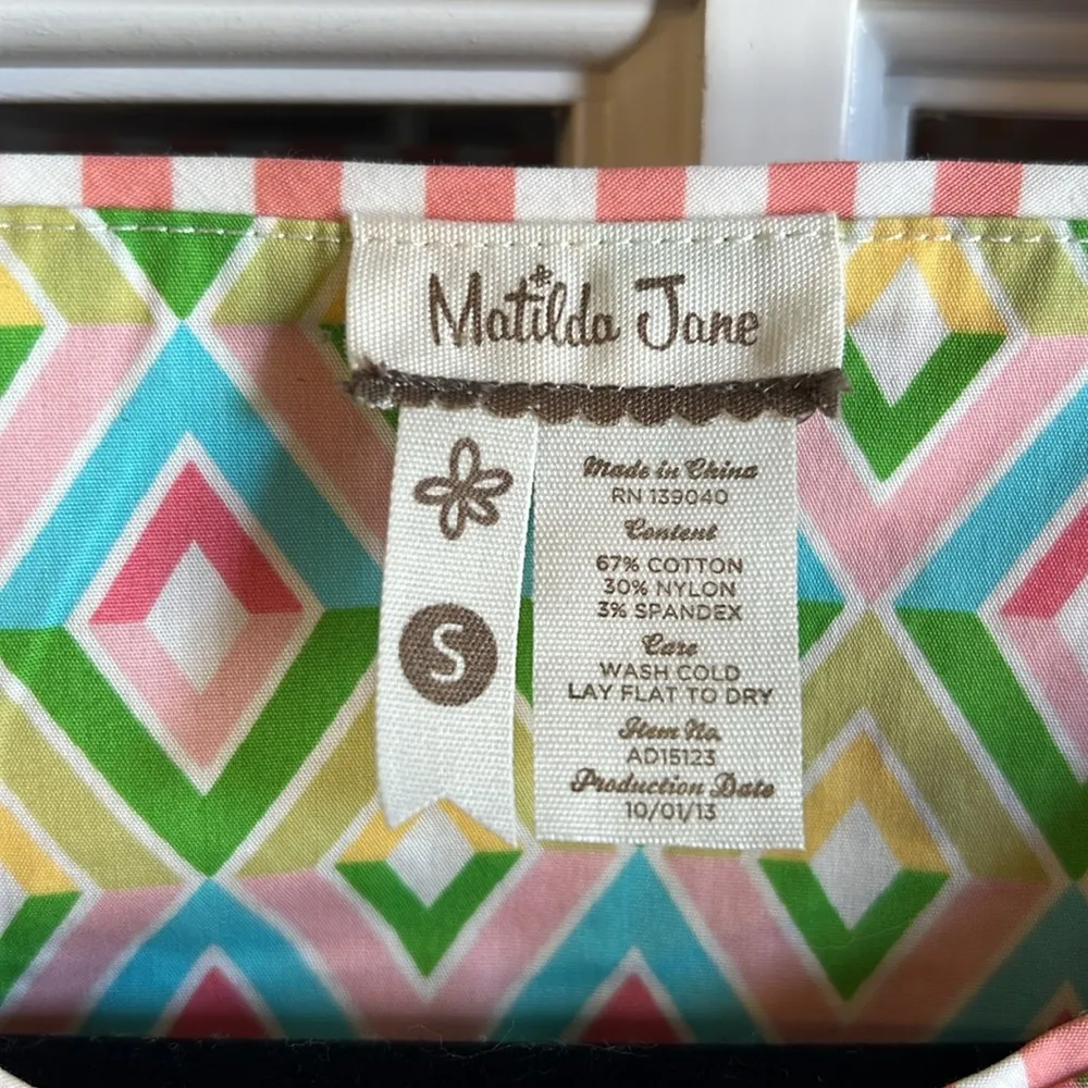 MATILDA JANE "Leah" It's A Wonderful :Life Floral Button Front Dress Siz… - Image 5