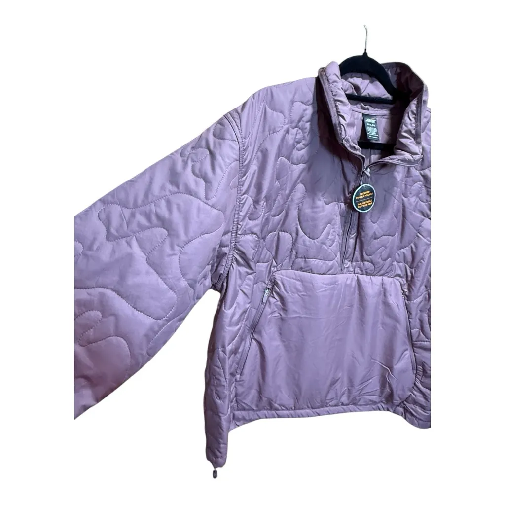 Avia Women’s Purple Quilted Quarter Zip Jacket XXXL (22) NWT - Image 3