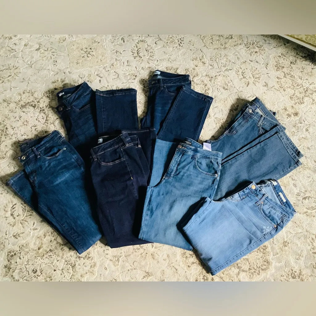 Women’s high waisted jeans NEW 🦋 Blue Size 8 - Image 8