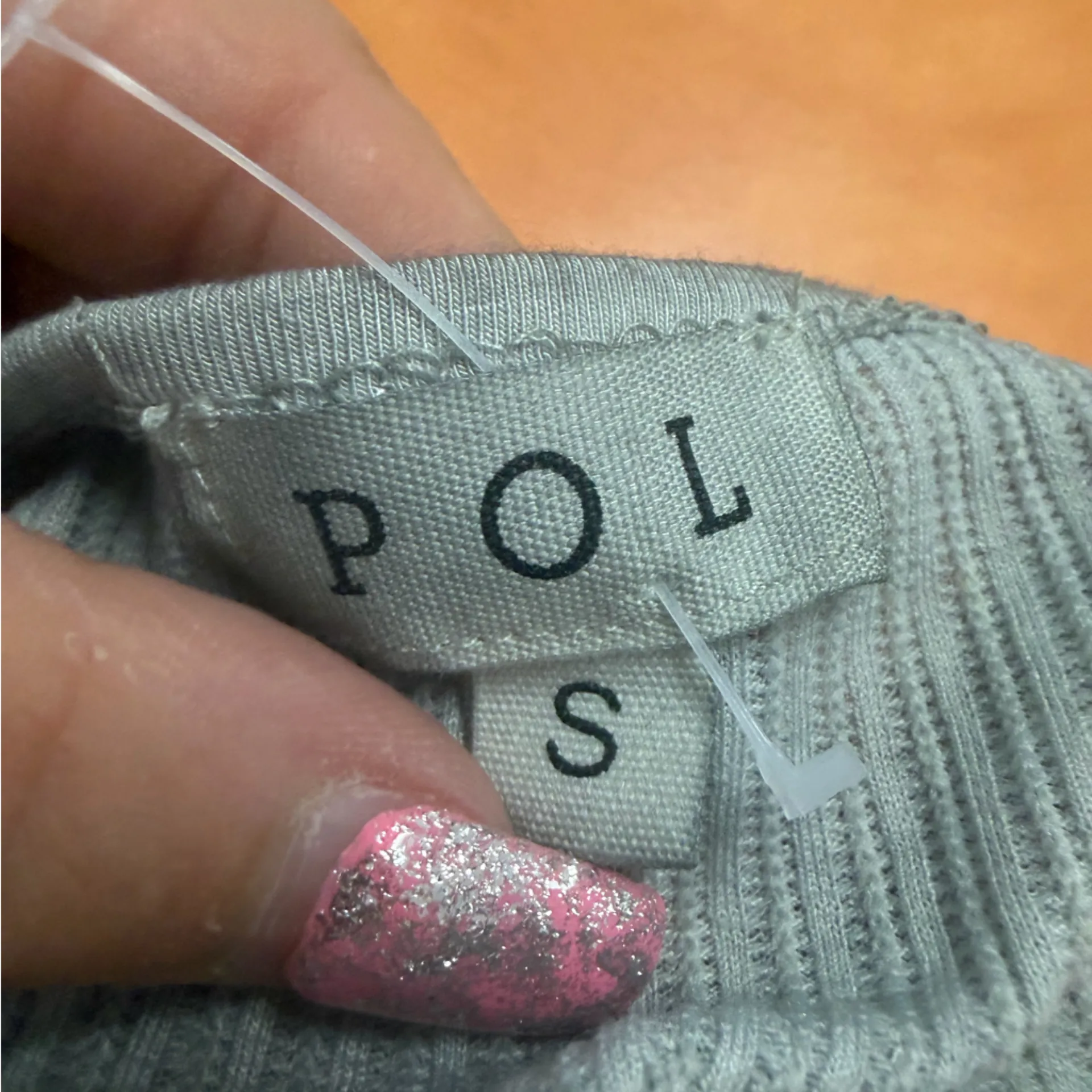 POL Green Button Down Women's Top - Image 3