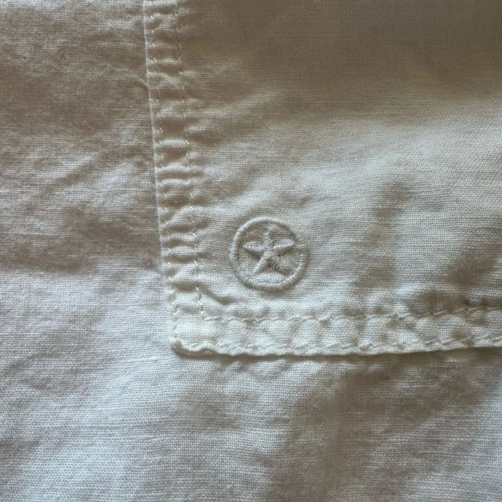 Converse Women’s Medium Linen white utility pants - Image 4