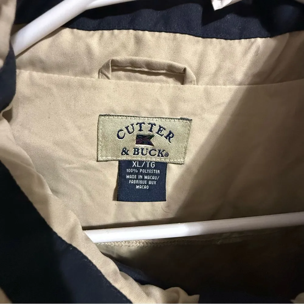 Cutter & Buck Tan‎ Windbreaker Sporty Lightweight Design - Image 3