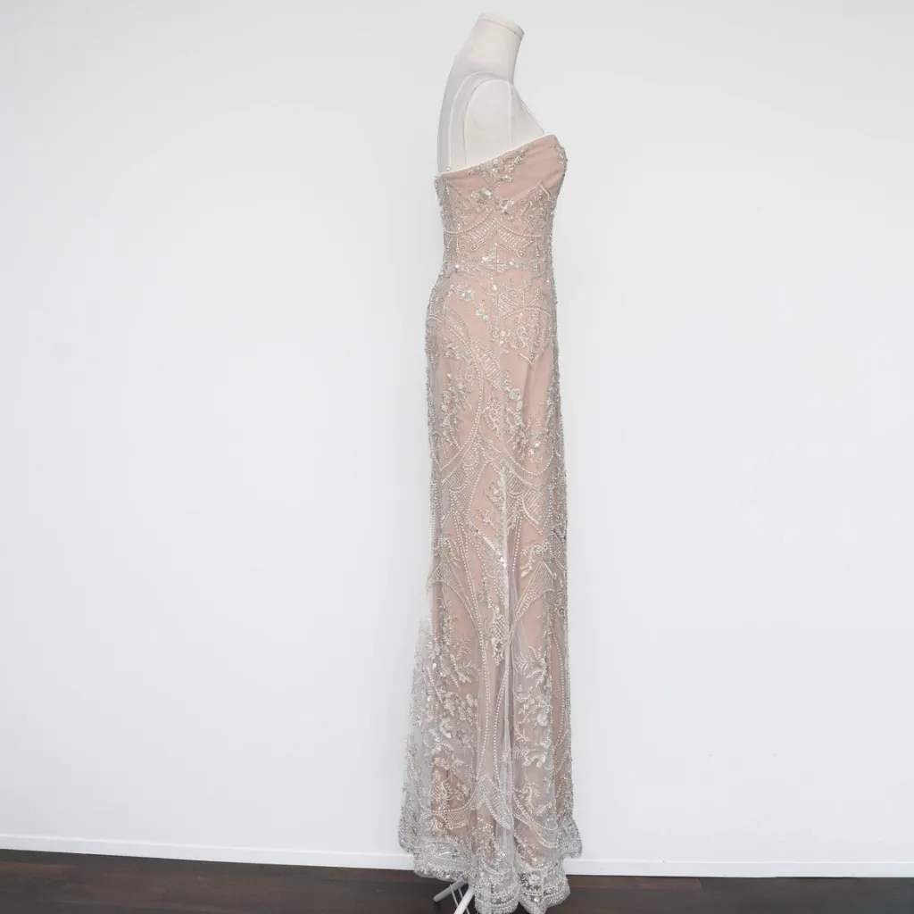Dress The Population - Sheridan Strapless Beaded Mermaid Gown - Image 5