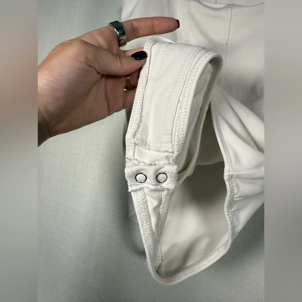 SO  White Corset Sleeveless Bodysuit XS - Image 6