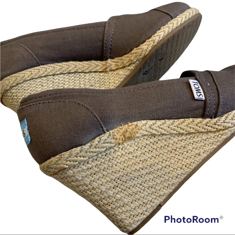 Toms Canvas Classic Wedges - Image 13