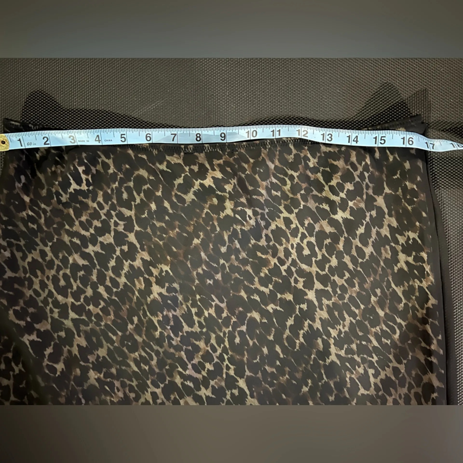 MANGO Rocio Leopard Print Maxi Skirt in Size XLarge - Image 9