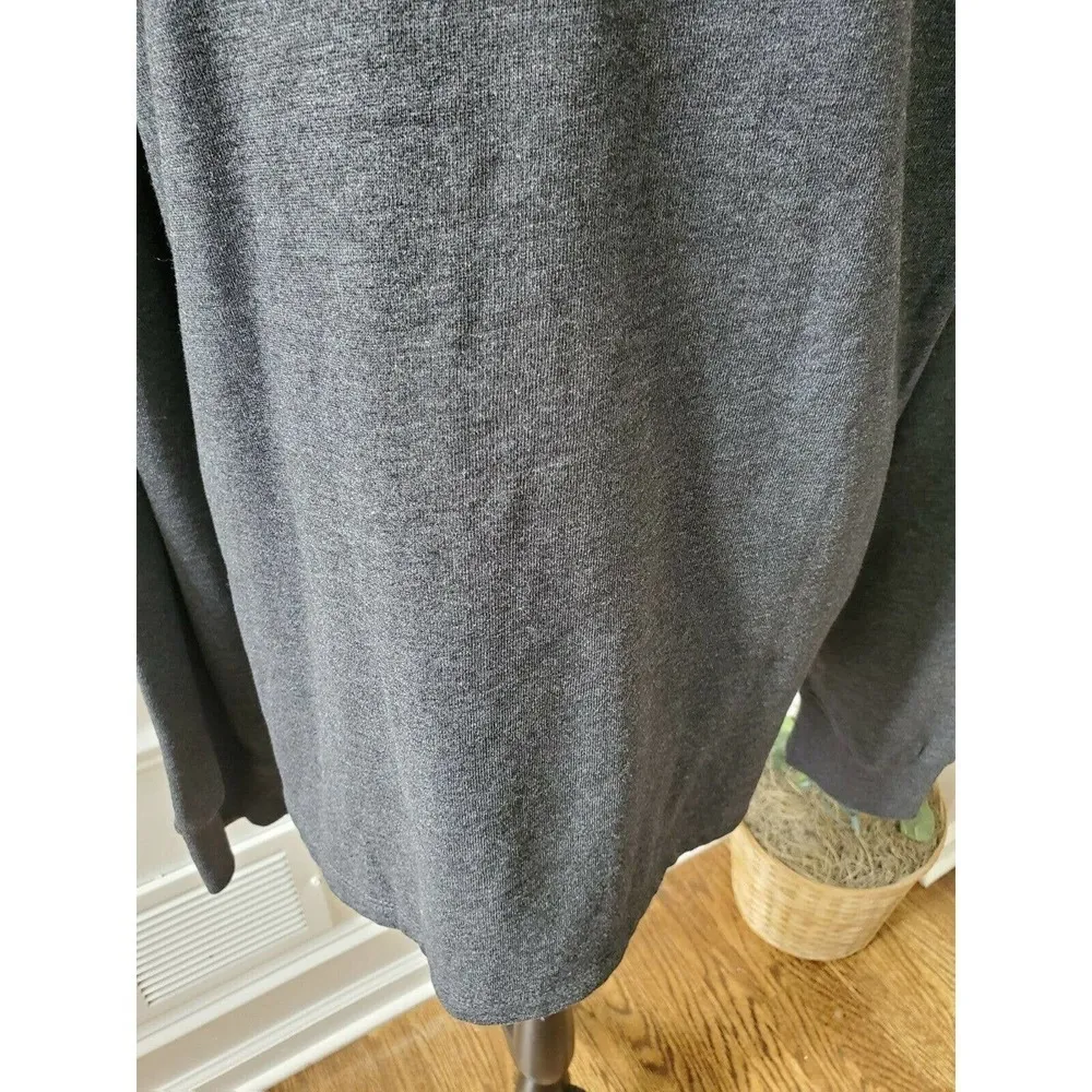 Positive Tees Women Gray Cotton & Polyester Long Sleeve Casual Blouses Shirt 3X - Image 4