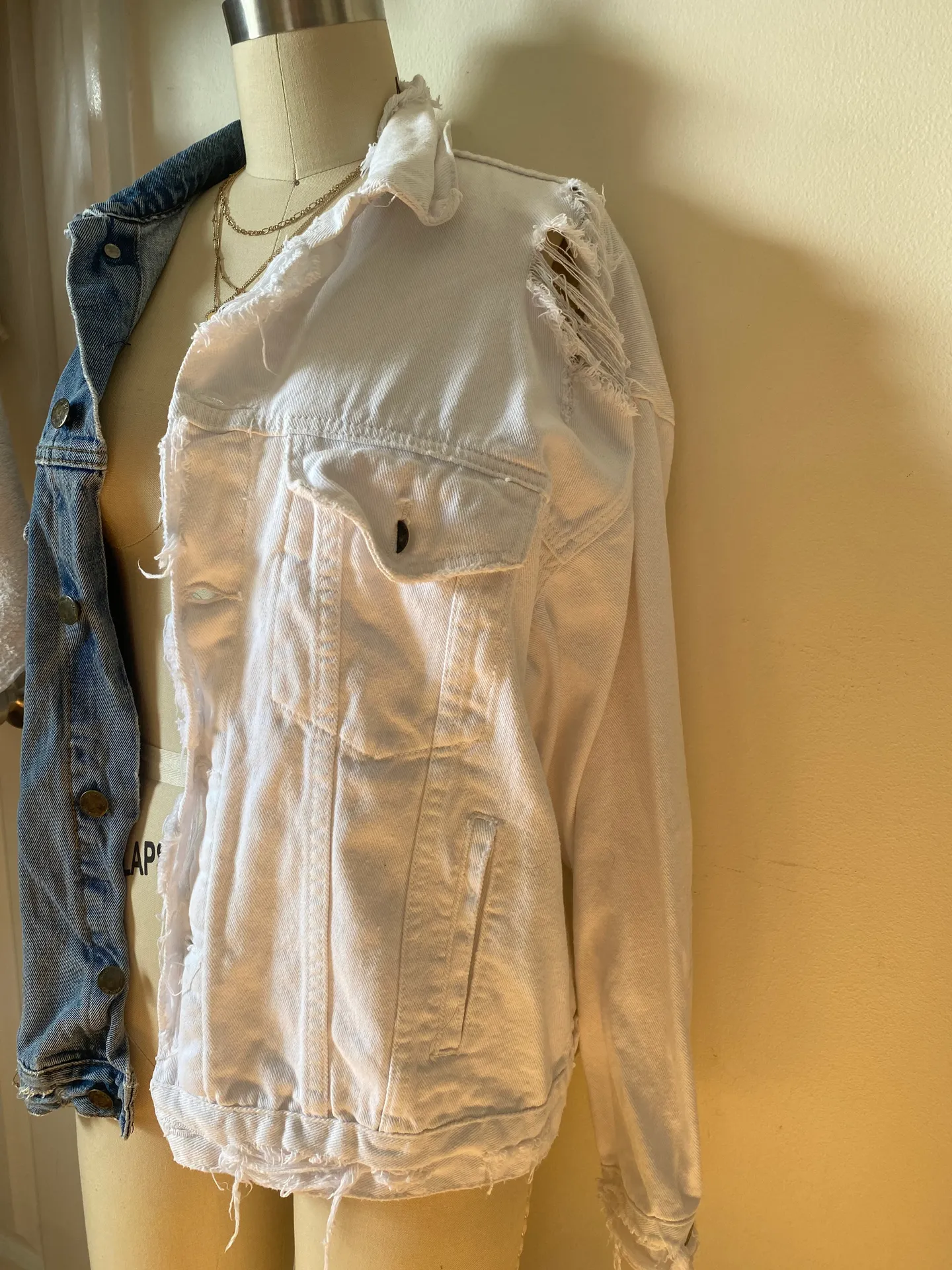 Carmar Denim Split Denim Jacket - Image 6