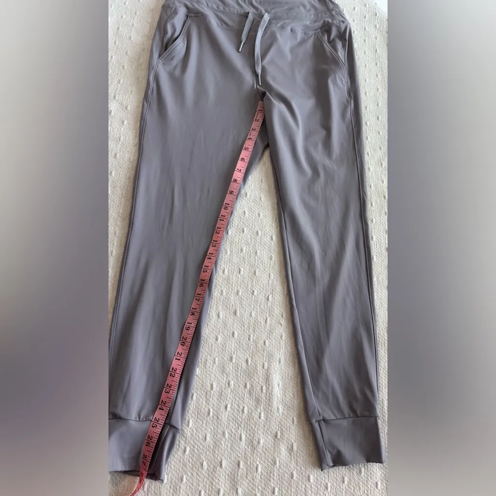 Halara High Waisted Drawstring Side Pocket Plain Full Length Joggers Size‎ L - Image 8