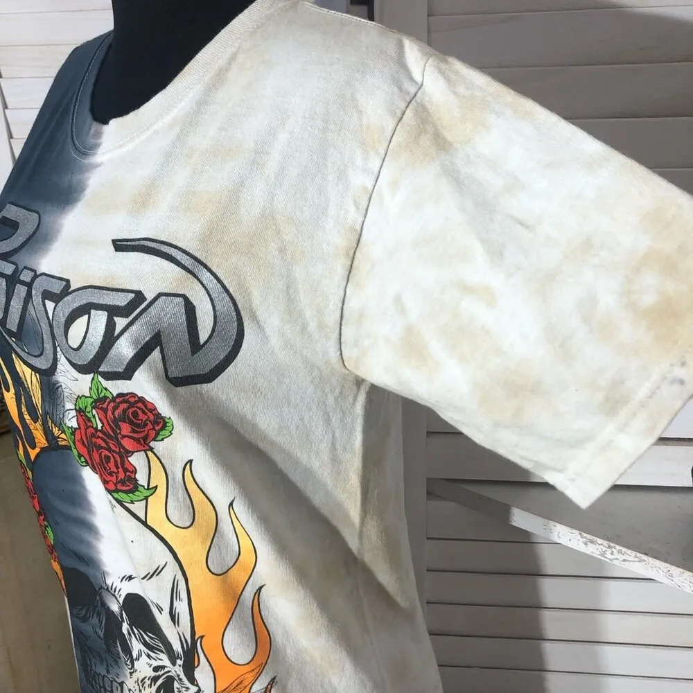 Y2K Grunge Poison Band Graphic Tee Split - Image 5