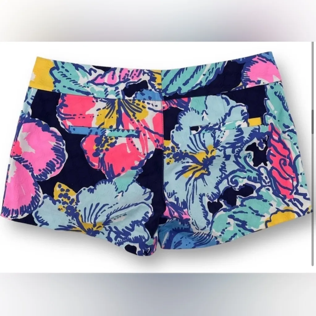 Lilly Pulitzer Women’s Ellie Pop Up‎ Big Flirt 4” Preppy Shorts Size 10 - Image 2