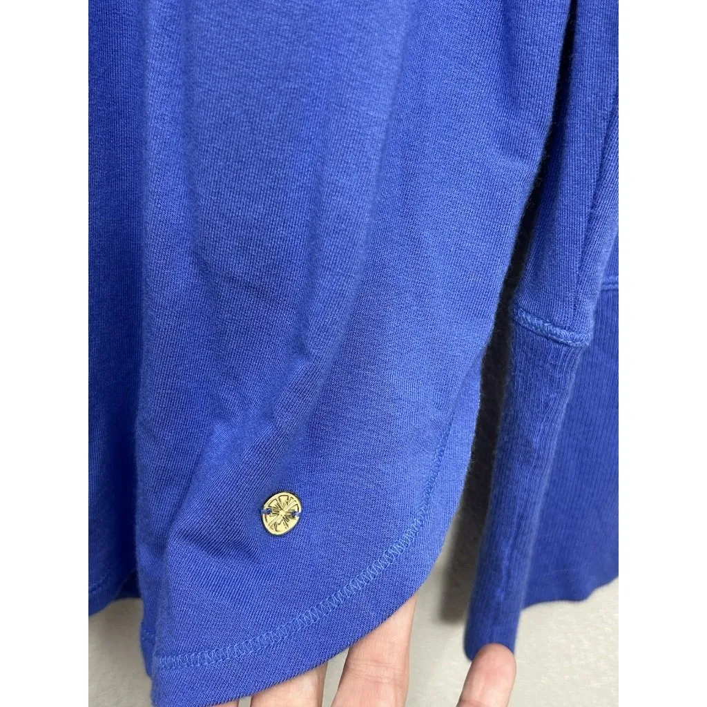 Lilly Pulitzer Luxletic Kerah Lounge Tee Size Medium Moonlight Garden Oversized - Image 7