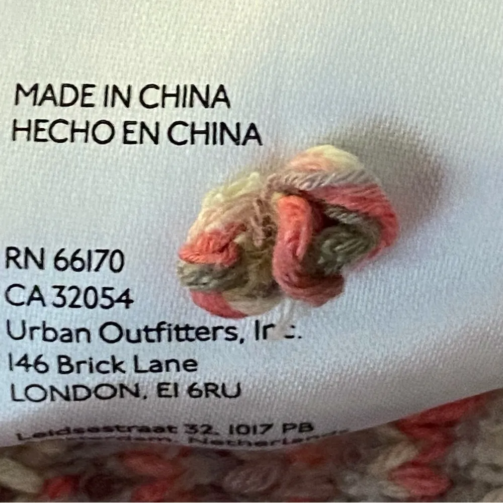 PILCRO/ANTHROPOLOGIE “Deep V Sweater” in color “Spacedye Combo”. Size Small. EUC Pink - Image 15