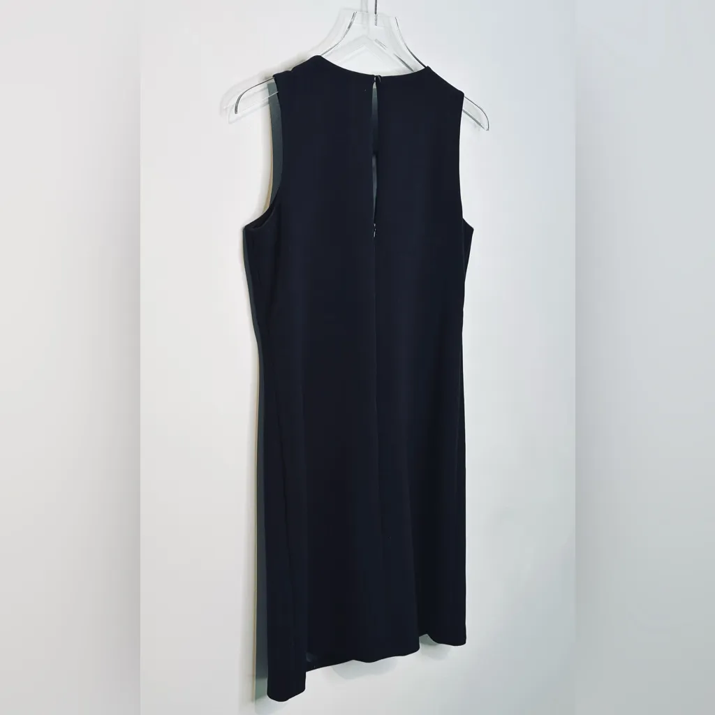 White House Black Market Rhinestone Pearl Collar Neck Dress Size 6 - Image 6