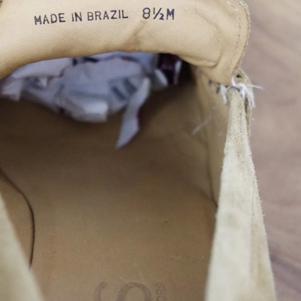 Kors, Michael Kors Suede Penny Loafer Wedges Size 8.5 M - Image 3