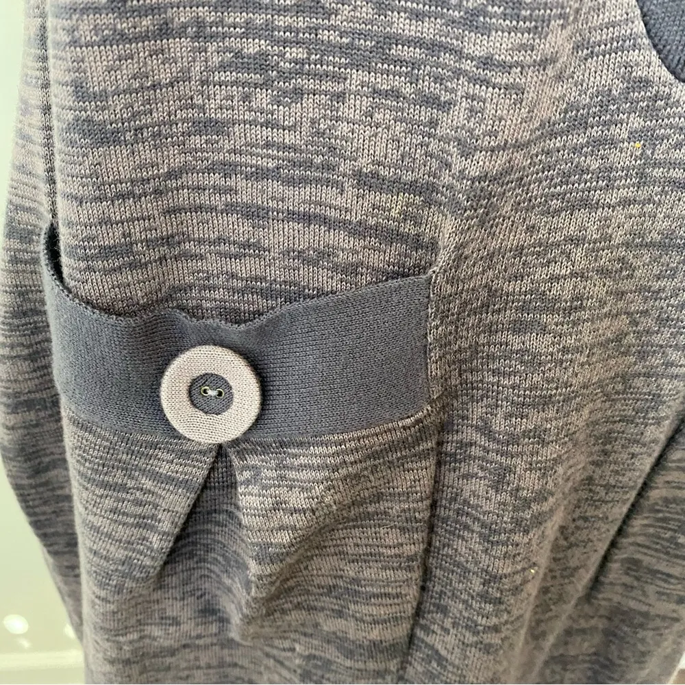 Burton Knit Sporty Taupe Space Dye Mini Dress XL - Image 5