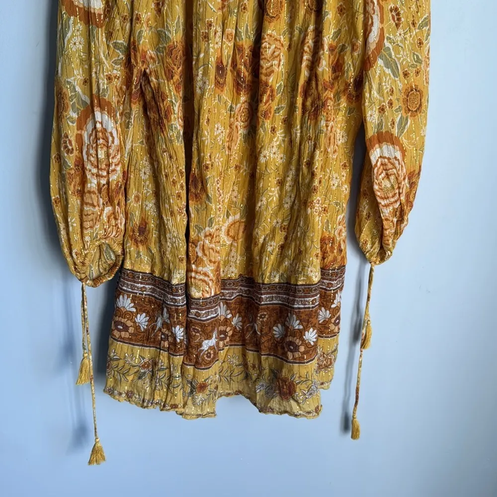 Spell Mystic Tunic Dress Sunflower Large Yellow - Image 12