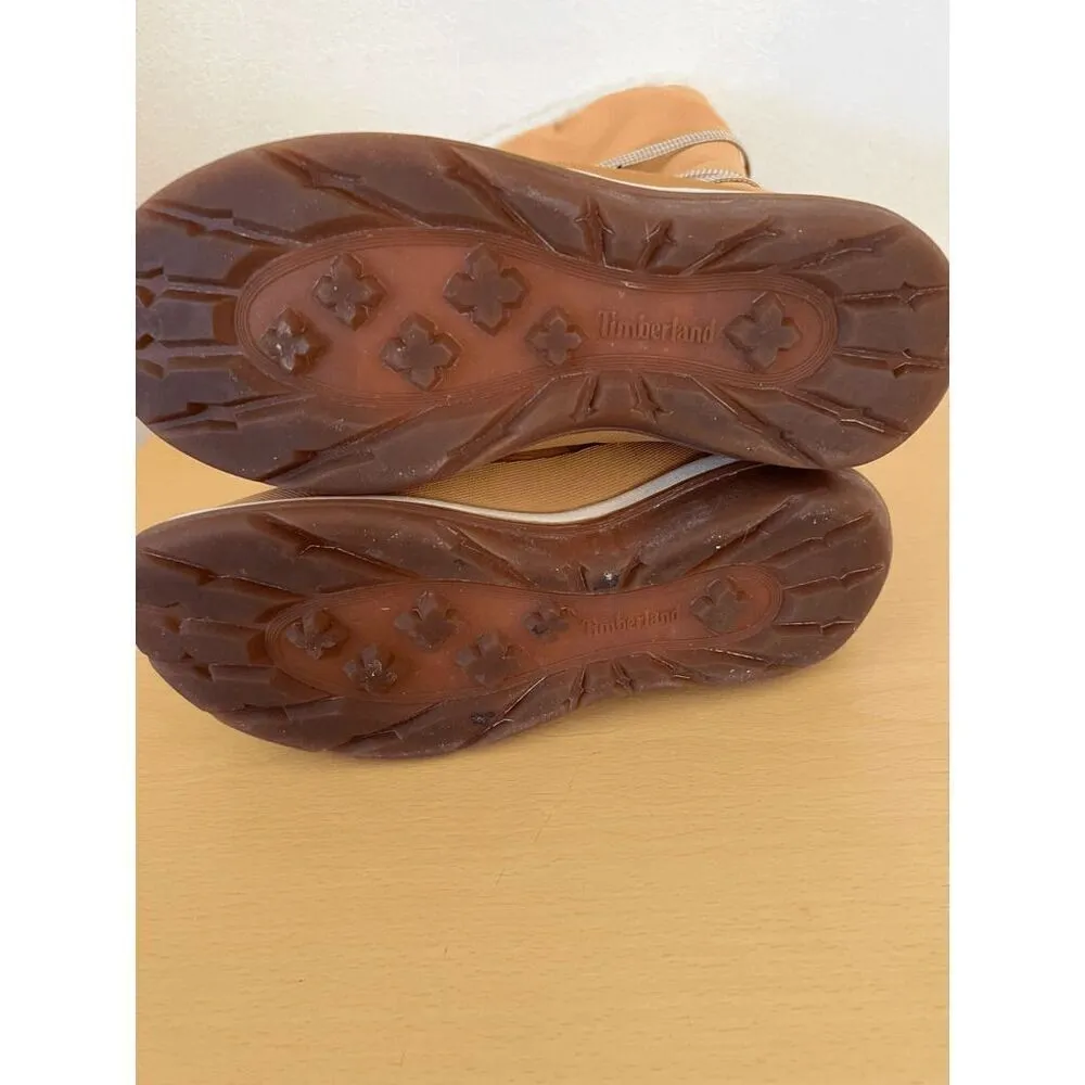 Timberland lace up suede boots size 8 - Image 4