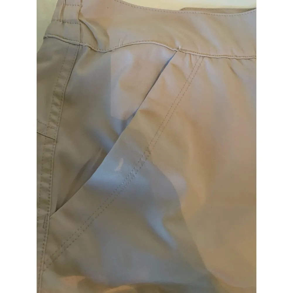32 Degrees Cool cargo skort Large khaki tan - Image 8