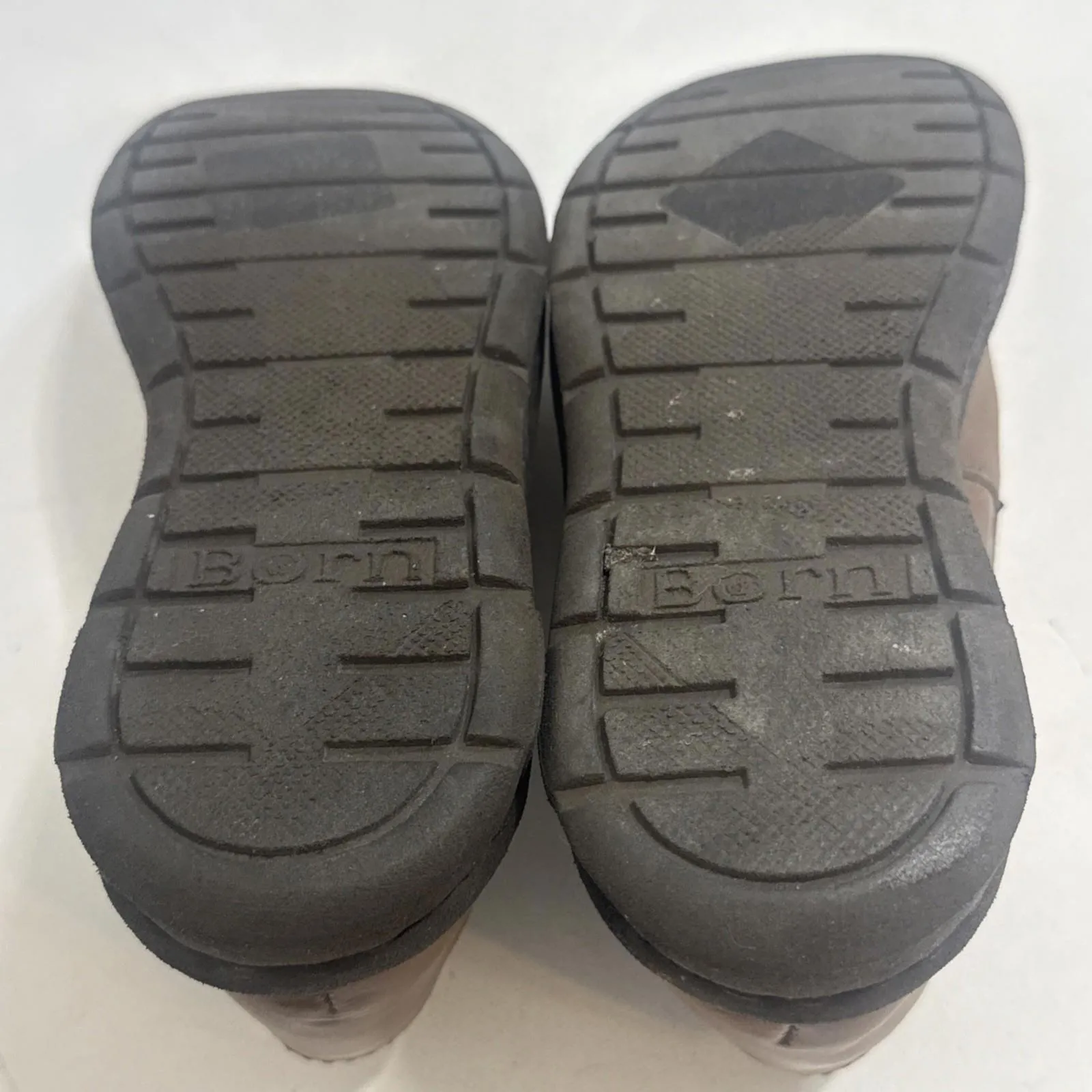 Born Kent Loafers Brown Leather Slip on Casual Gorpcore Unisex Work Shoes Sz 38 - Image 15