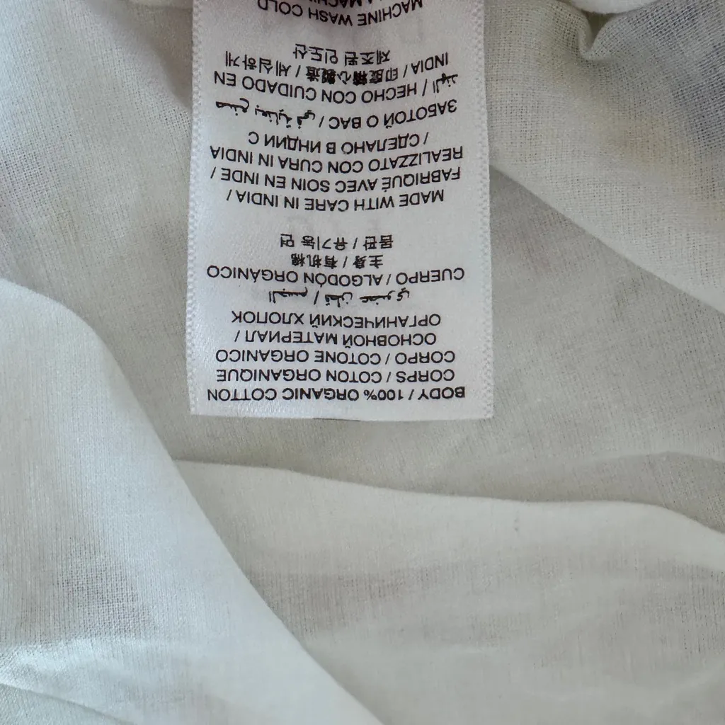 DOEN NWT Quinley Dress in Painted Bouquet Floral PuffSleeve Midi Dress L Large White - Image 10