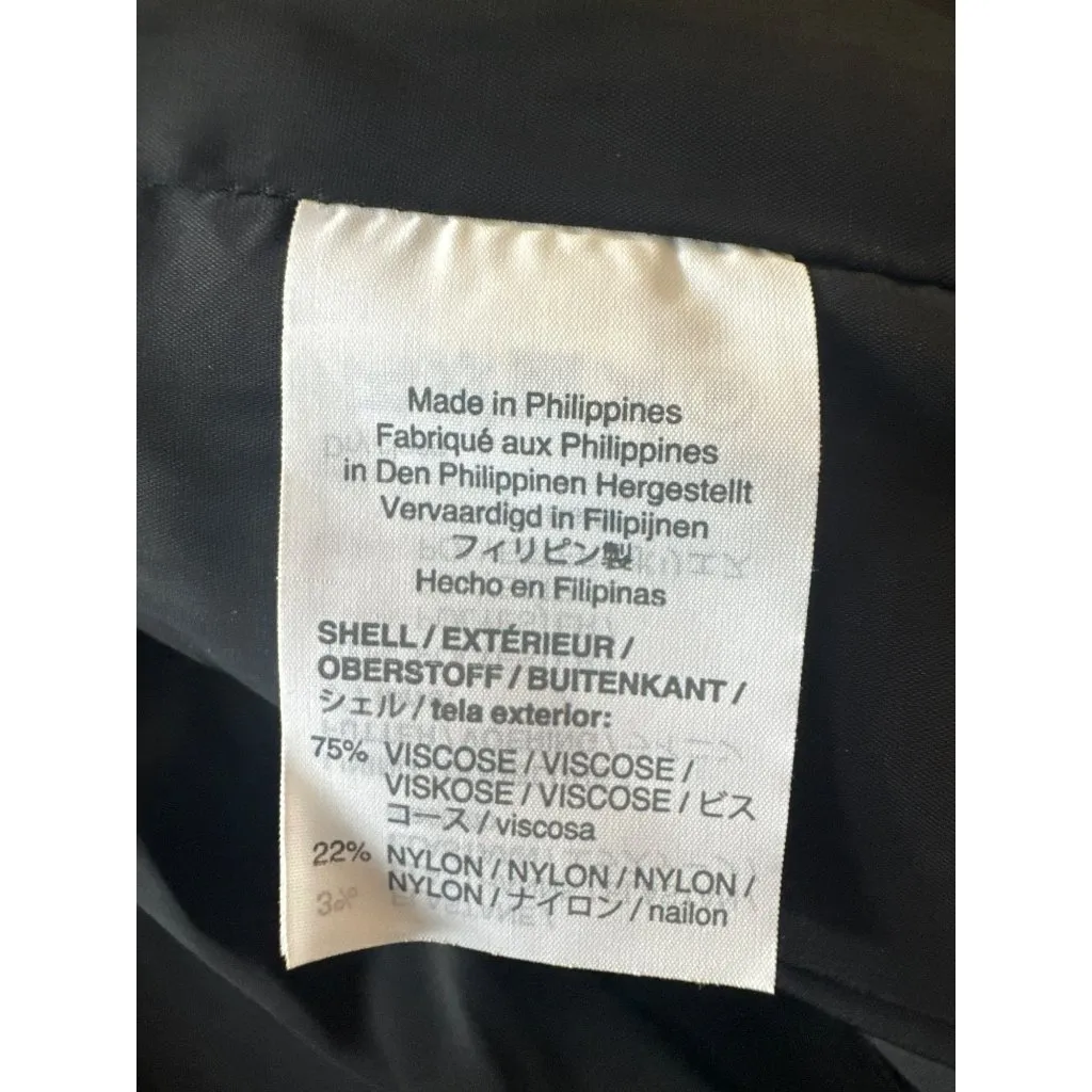 J.Crew 365 Womens Going Out Blazer Size 18 Gray Collarless Career Office - Image 4