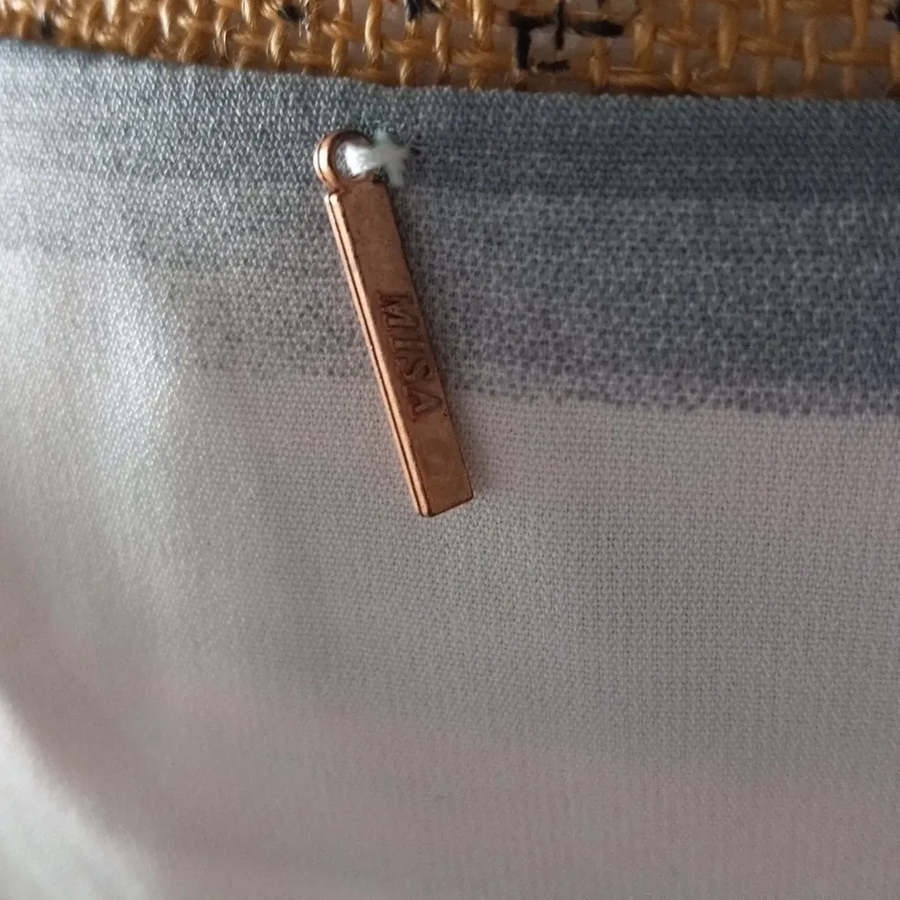 MISA Los Angeles Highlighter Multicolored Striped Dress - Image 5