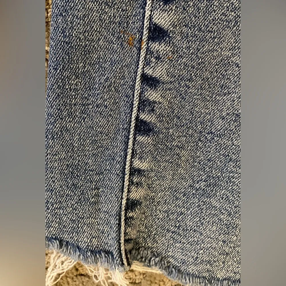 Kut from the Kloth Back Front Pockets Skinny Jeans Frayed Hem Women's Sz 00 - Image 8