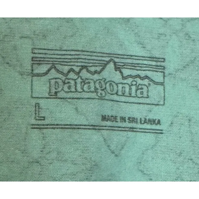 Patagonia Women's Dress Mini‎ Margot Sleeveless V-Neck Fit & Flared Green Large - Image 5