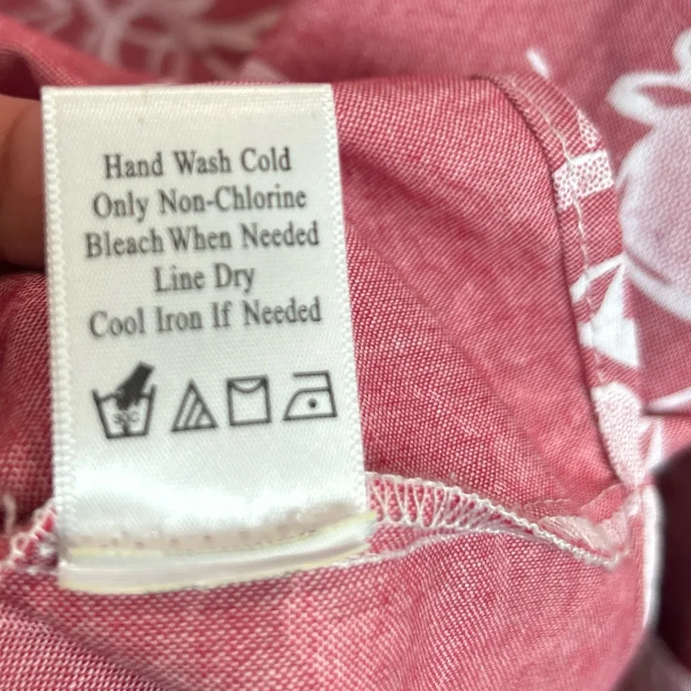 Coldwater Creek Women’s Medium Button front Blouse/jacket Like New Floral Print - Image 10