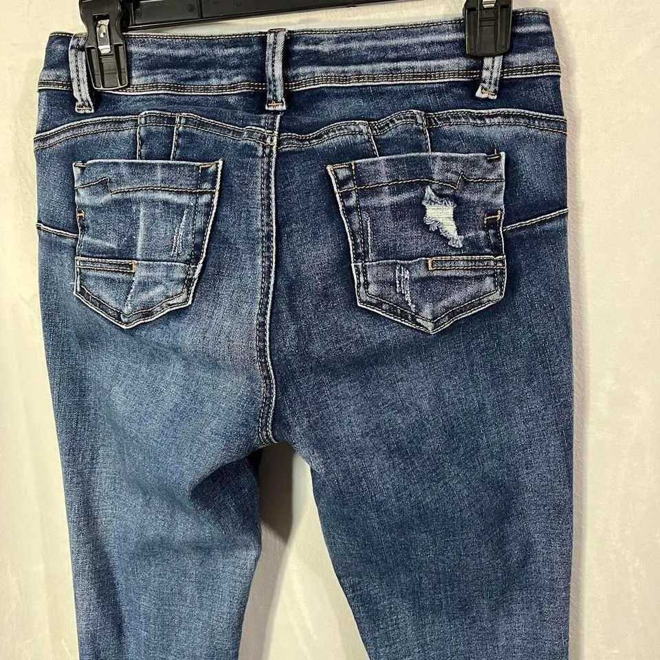 Distressed
Grunge‎ Y2K
Streetwear
Skinny Jeans Blue Size undefined - Image 6