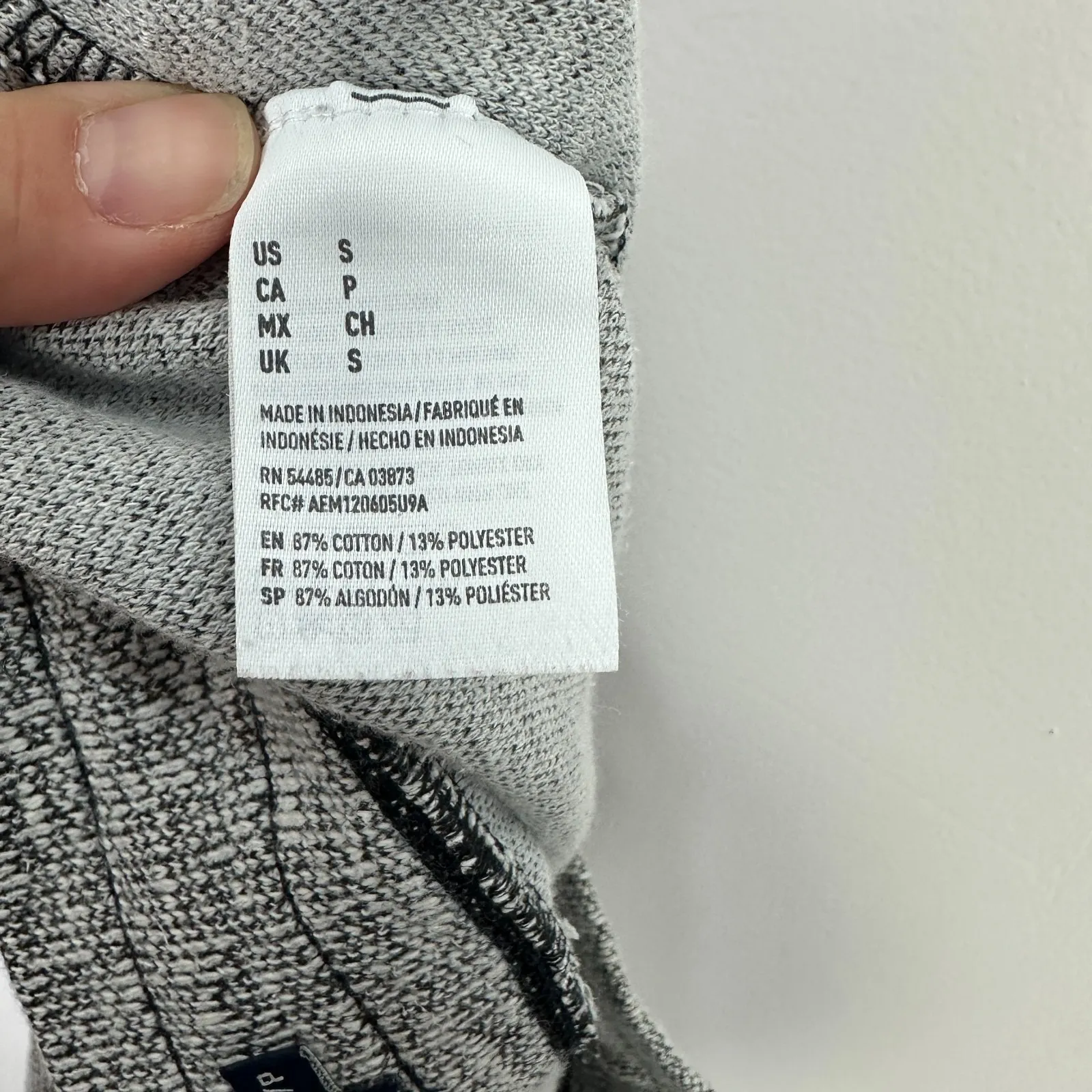 American Eagle Joggers Small Gray Knit Lounge Athleisure Minimalist Cozy Lounge‎ - Image 6