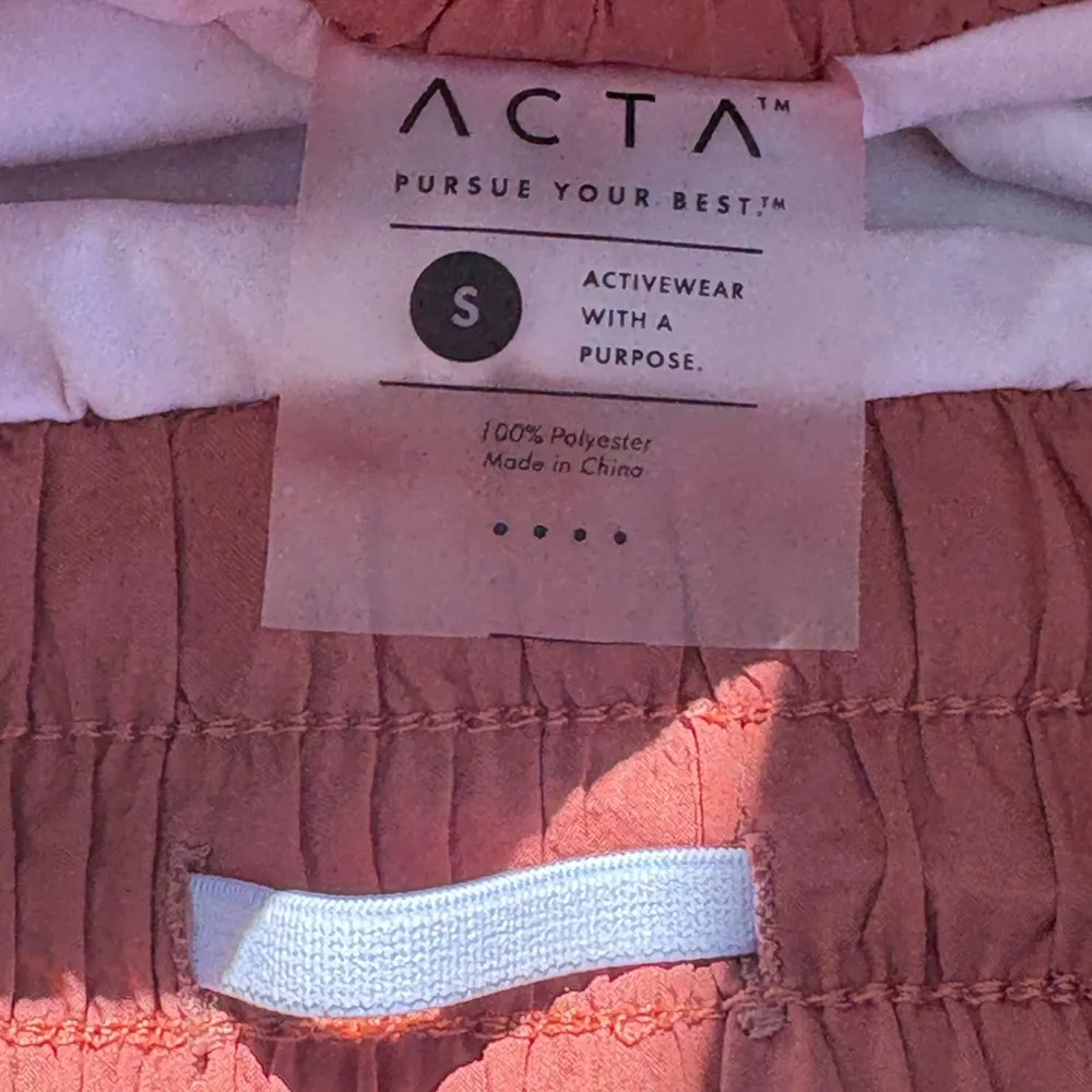 ACTA Women's High Waisted Active Shorts with Built in Liner Size Small - Image 10