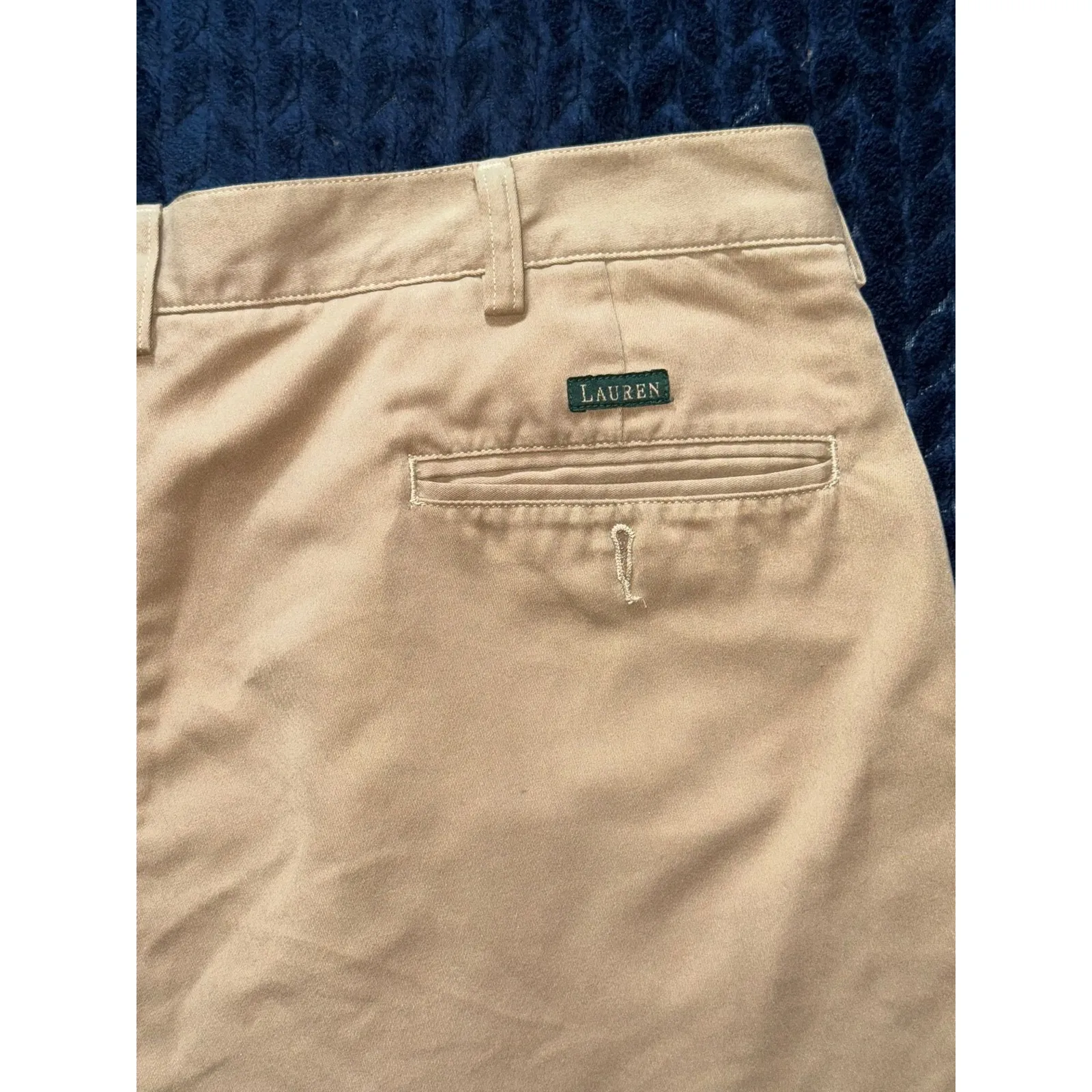 Lauren Ralph Lauren Women's Khaki Shorts Golf Casual Size‎ 35 - Image 5