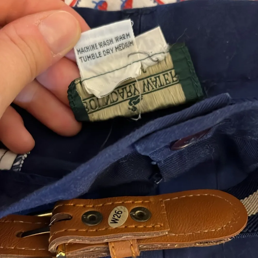 Vintage Dayton's Boundary Waters High Rise Pleated Shorts w/ Belt - Size 4 - Image 3