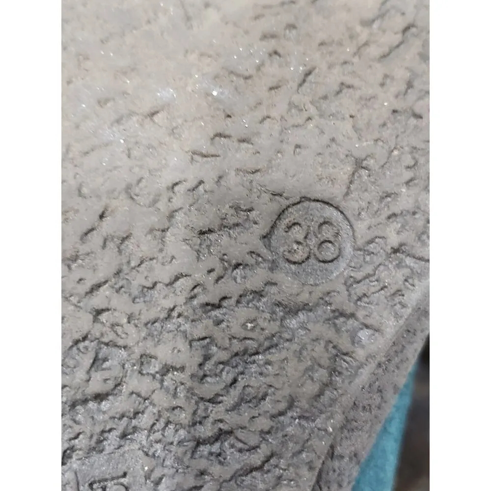 Charles David  Boots Womens Size 38 Green Suede Leather Block Heel Pull On - Image 7