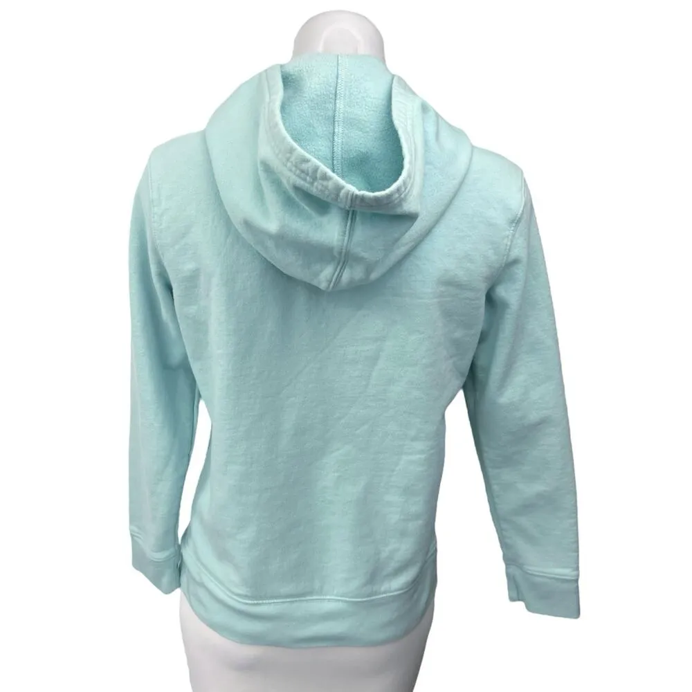 GAP Blue Logo Long Sleeve Sweater Pocket Hoodie Hooded Sweatshirt Top Size M - Image 2