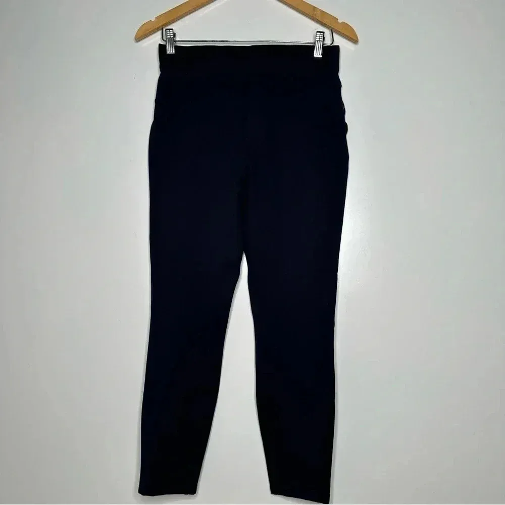SPANX Classic Navy Perfect Pant Ankle 4 Pocket Size Medium - Image 3