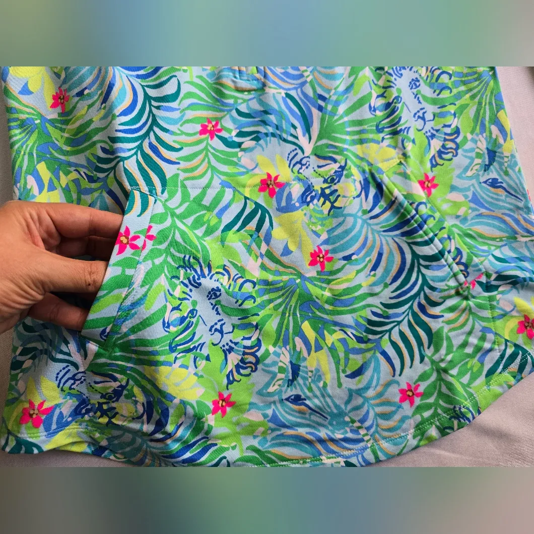 Lilly Pulitzer‎ UPF 59+ Skipper Popover multi via parigi Size S Pullover - Image 14