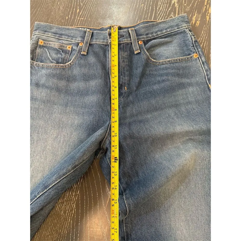 J Crew Women's Slouchy Boyfriend Jeans Blue Size 27 Relaxed Fit - Image 9