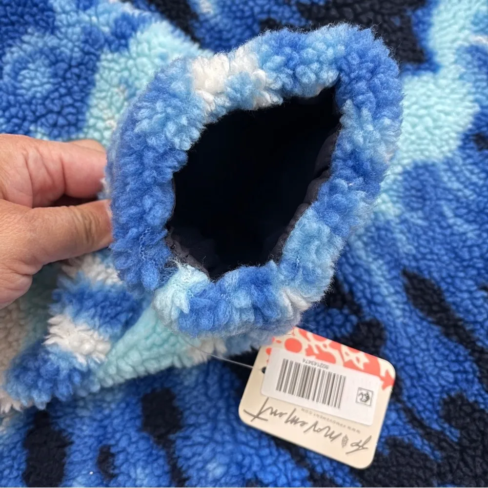 Free People FP Movement Rocky Ridge Pullover Jacket Blue Fleece Medium NWT Size XS - Image 4