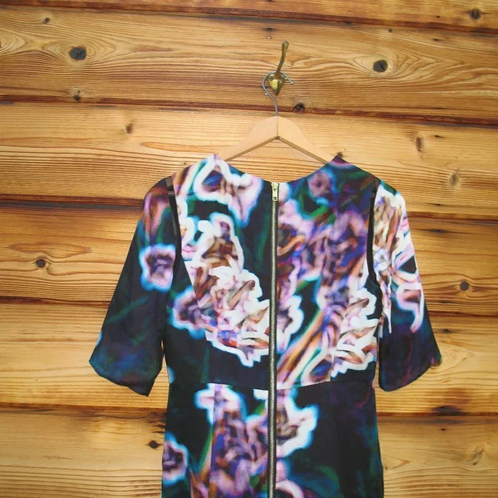 NWOT Milly Silk Floral Dress - Image 8