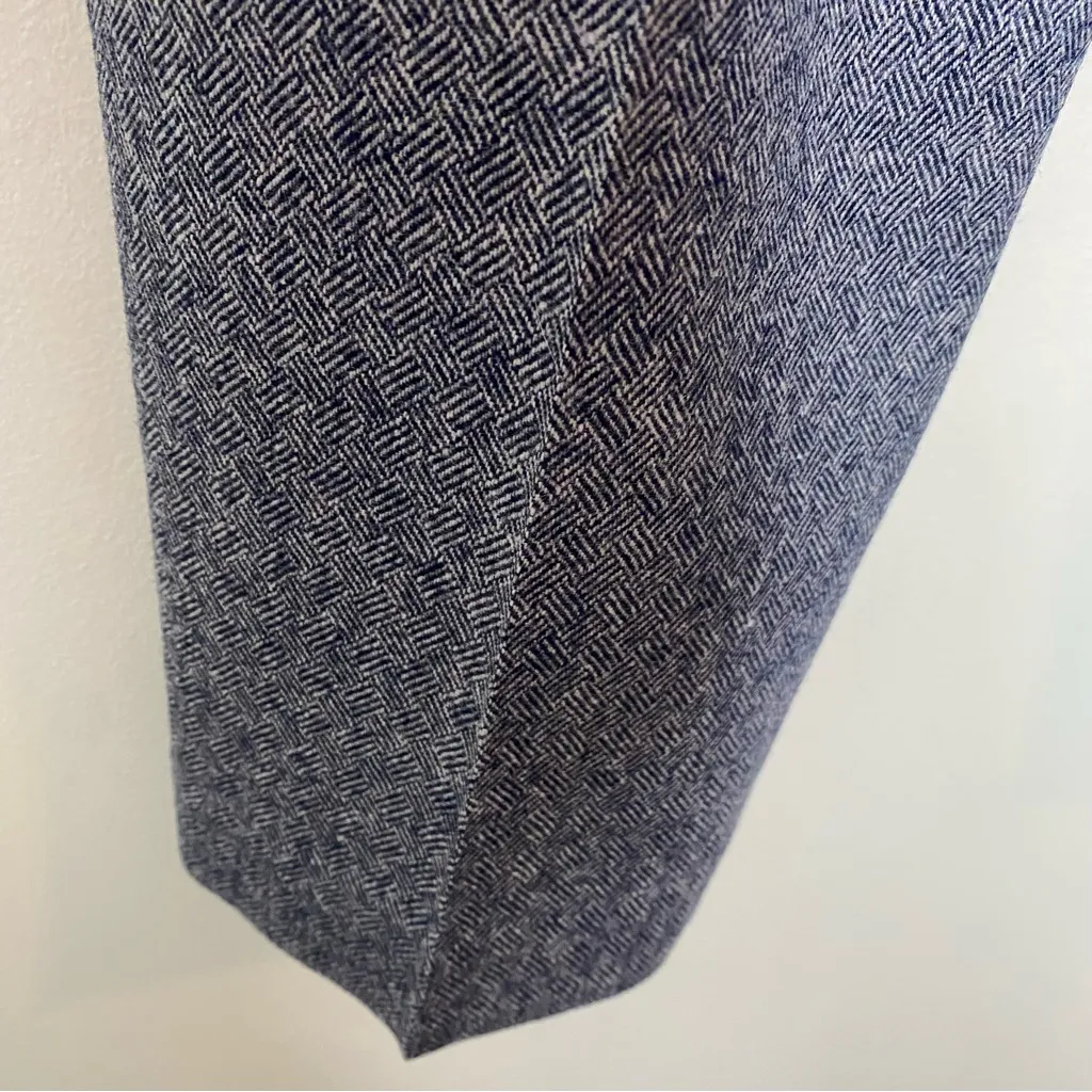 Vintage Pendleton 100% Virgin Wool Lined Straight Leg Tweed Dress Pants Sz 12 - Image 10