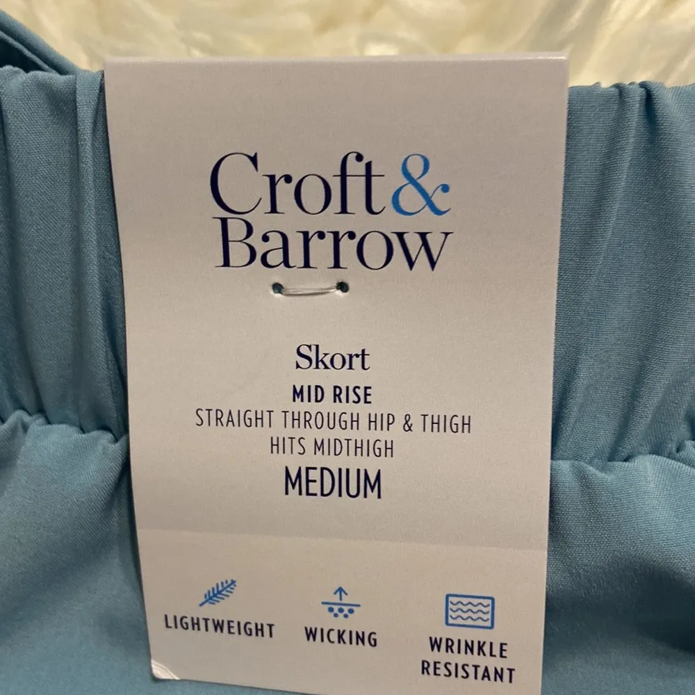 Croft &Barrow Skorts size M brand new with tag length 19” waist is 32” - Image 12