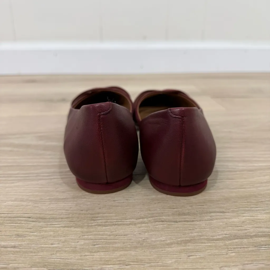Sava Anthropologie Red SoftWalk Lennox Ballet Flat Size 9 - Image 8